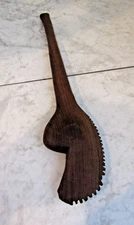 East African Vintage Hand Carved Ethnic Cultural Wood War Club Maasai People