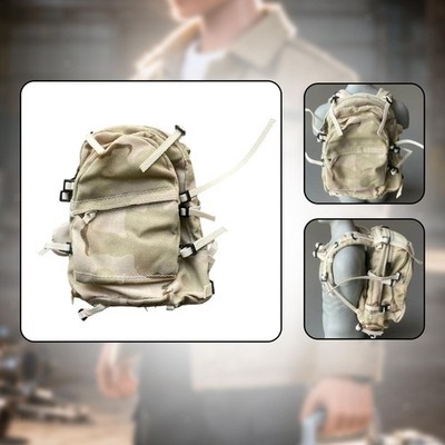1/6 Figures Backpack Miniature Bag Decor Stylish Doll Rucksack Gear for 12inch