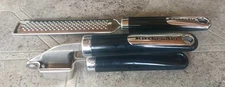 KitchenAid -Heavy Duty Garlic Press & Zester Lot , Blackn Utensils 