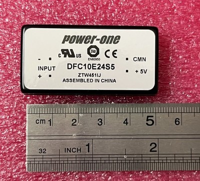 DFC10E24S5 power supply, DC/DC converter, o/p 5VDC  2000mA, POWER ONE 