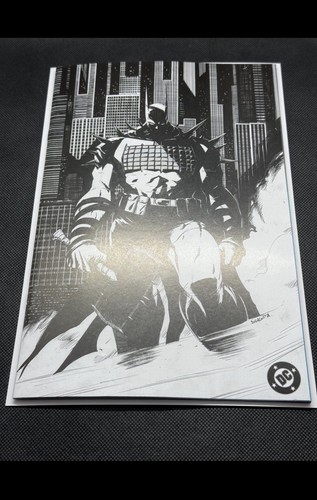 Absolute Batman #1 Second Print 1:25 Ratio Variant B&W Dragotta Cover Art