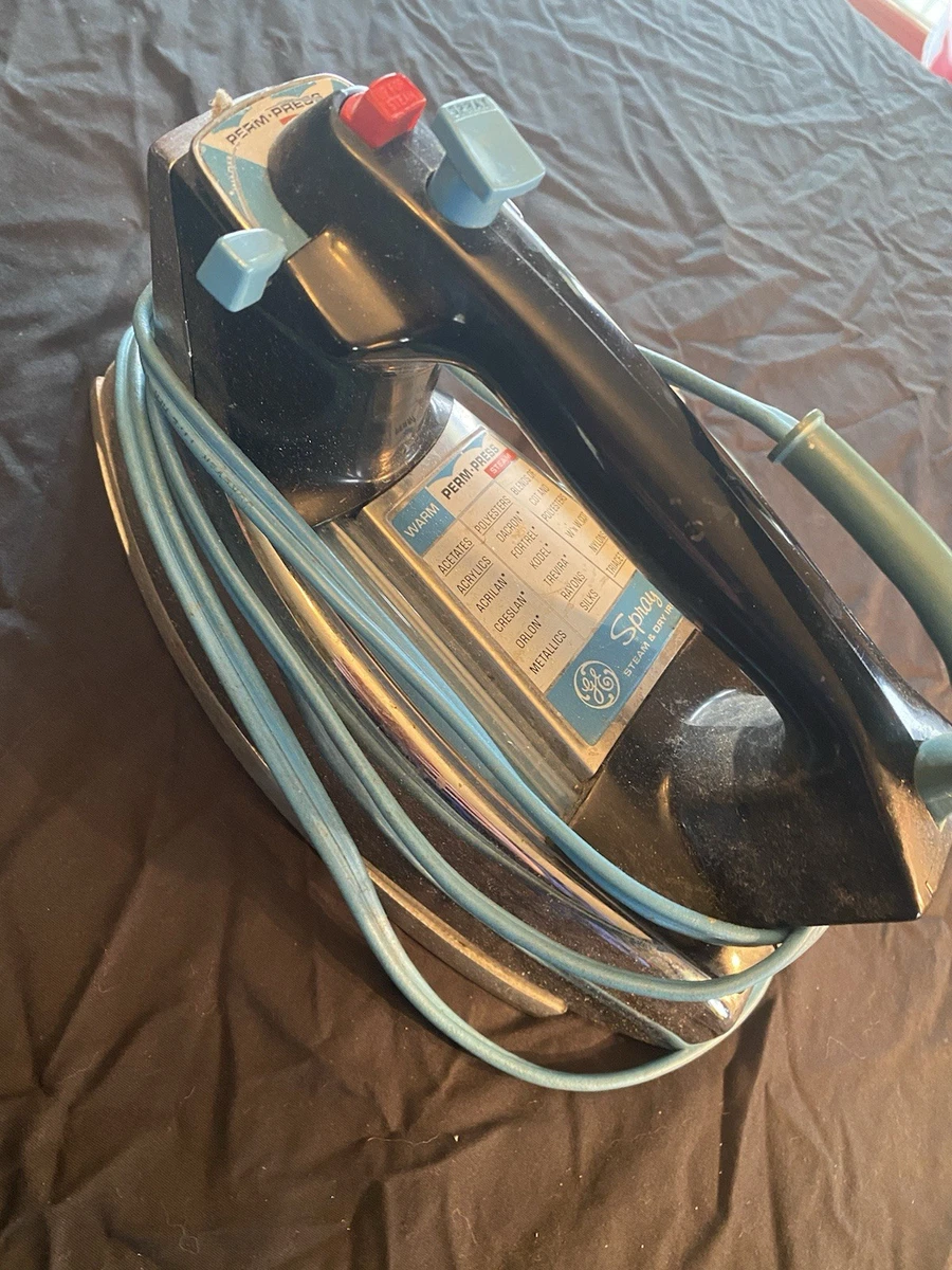 General Electric Steam Iron In Collectible Irons for sale | eBay