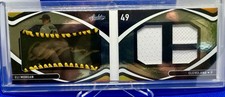 2022 Absolute Material Booklet Black Gold #112 Eli Morgan #18/25 RC AUTO