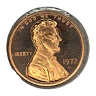 1972-S Lincoln Wheat Cent Penny Proof