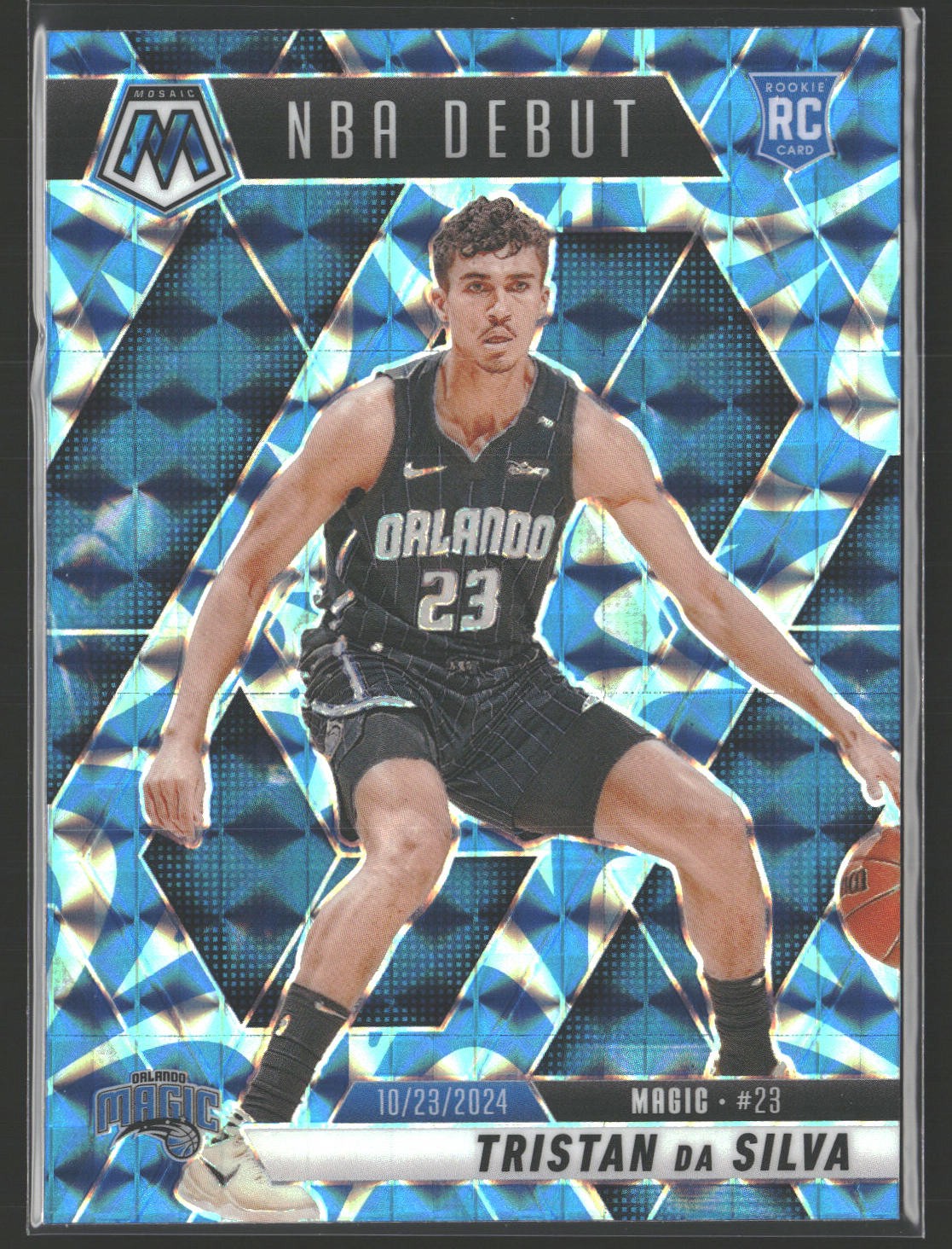 Tristan da Silva 2024-25 Panini Mosaic Reactive Blue Mosaic #266 RC Magic