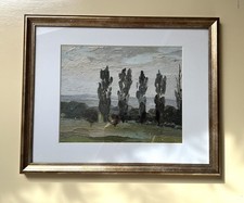 Tkmaxx Vintage gerahmter Landschaftsdruck