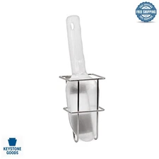 2-Piece Ice Maker Scoop & Holder Set for Countertop Use