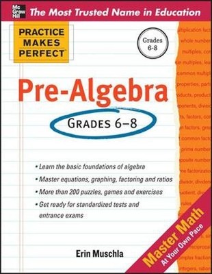 Erin Muschla Practice Makes Perfect Pre-Algebra (Taschenbuch)