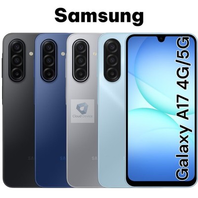 Neu Samsung Galaxy A17 4G/5G 128GB Smartphone entsperrt Dual Sim neueste Modelle