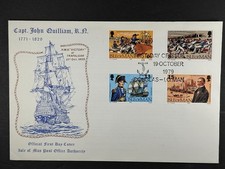 Isle Of Man FDC 1979 Captain John Quilliam HMS Victory First Day Cover