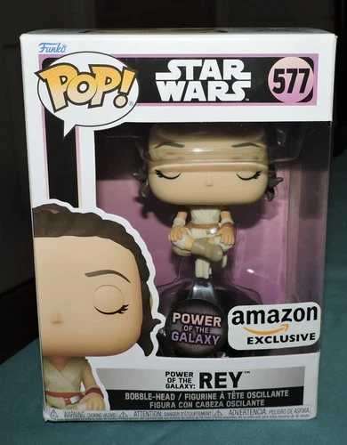 Funko Pop Vinyl Star Wars Power of the Galaxy Rey Amazon (Exclusive) #577