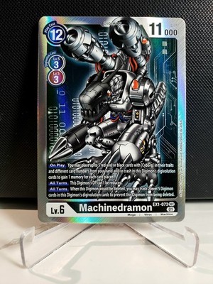 Digimon! Machinedramon EX1-073 SEC - Secret Rare - Classic - NM/Mint