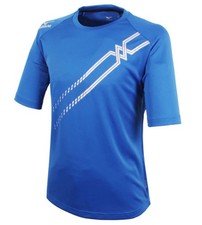 Mizuno Men Summer T-Shirts Jersey Training Blue Run Tee Casual Shirt P2MA501426