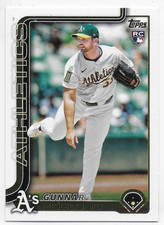 2025 Topps Update #US254 Gunnar Hoglund RC - Oakland Athletics