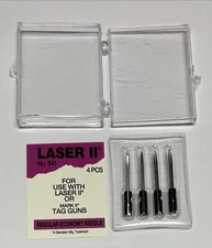 4 Pcs. Economy Replacement Needles For Dennison Tagging Gun Laser ll & MarkII