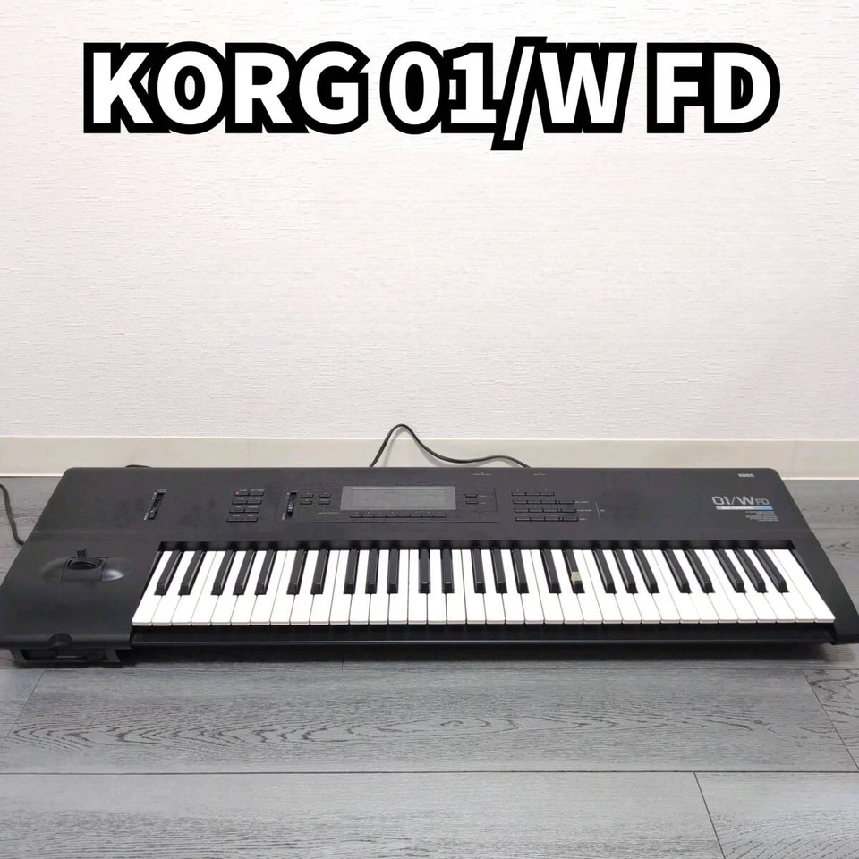 Korg 01/W FD 61-Key Music Workstation Synthesizer getestet Japan
