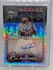 2024 Topps Chrome Logofractor - Mlb Autographs Martinez #RCA-JM (AU, RC)
