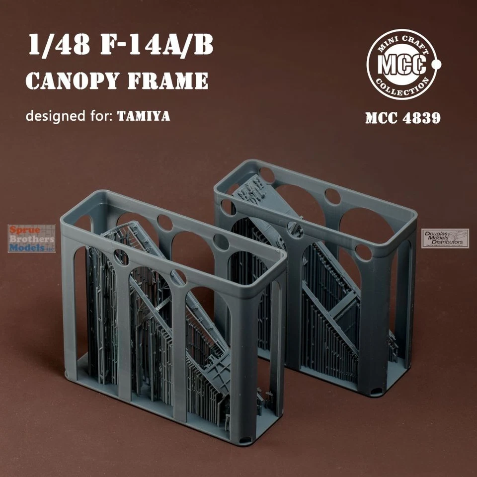 MCC48039 1:48 Mini Craft Collection F-14A F-14B Tomcat Canopy Frame (TAM kit) - Image 2 of 4