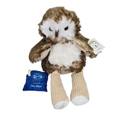 Scentsy Buddy OakLey the Owl Plush Stuffed Animal Clean Breeze Scent Pak