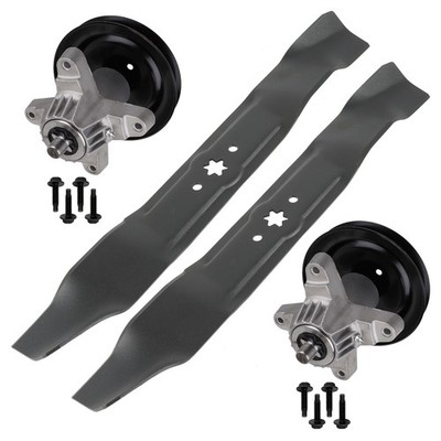 Spindle Assembly w/ Pulley & Blade for Toro LX420 LX425 918-0659 44'' 48''