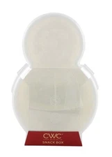 NWT Cook With Color Small Snow Man Snack Box