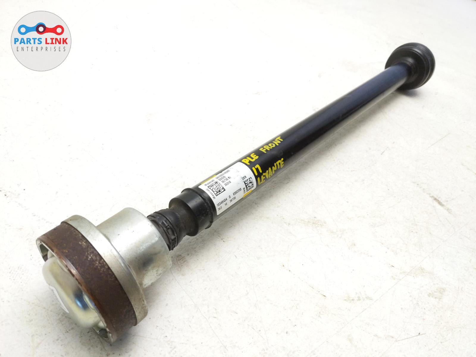 2017-20 MASERATI LEVANTE FRONT DRIVESHAFT PROP DRIVE SHAFT QUATTROPORTE M161