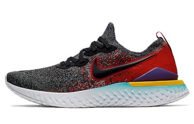 Nike Epic React Flyknit 2 'Black University Red' - BQ8928-007 MT
