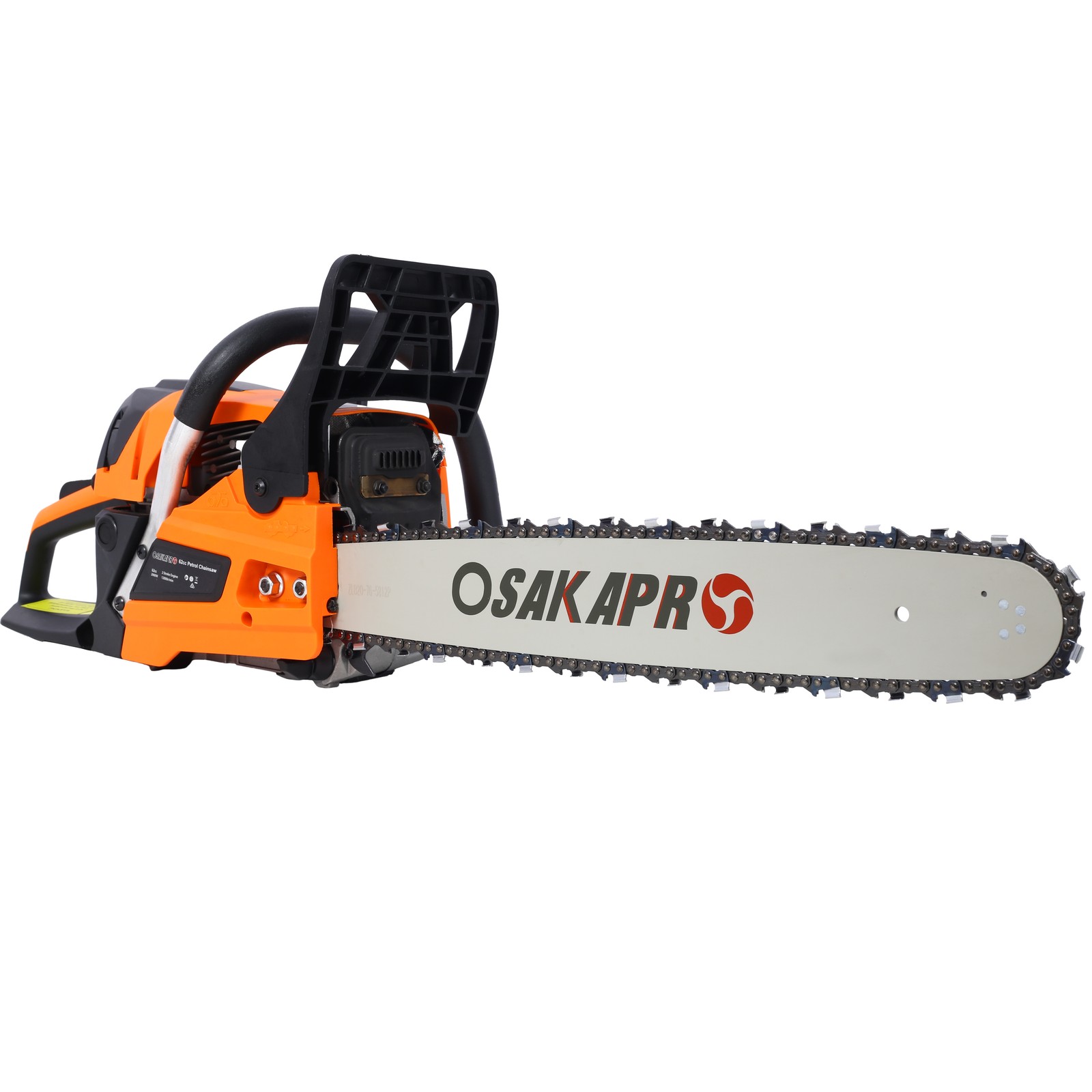 【New】62CC Gas Powered Chainsaw, 22Inch 2-Cycle Petrol Handheld Chain Saw, Gasoli