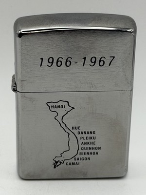 2018 Saigon Vietnam Map 1966-1967 Chrome Zippo Lighter New | eBay
