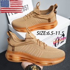 Men's Casual Shoes Outdoor Sports Anti Slip Mesh Breathable Fitness Tennis Shoes