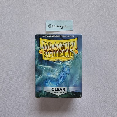 Dragon Shield Matte Sleeves - Clear Matte 100 Sleeves Kartenhülle Photocard Case