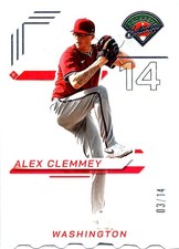 2025 Panini Prospect Edition #101 Alex Clemmey Ticket Stub #/14