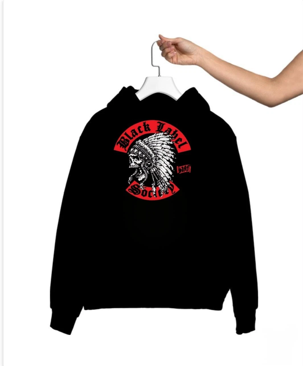 BLACK LABEL SOCIETY Graphic Print Unisex Mens Sweatshirt Hoodie S M L XL 234XL