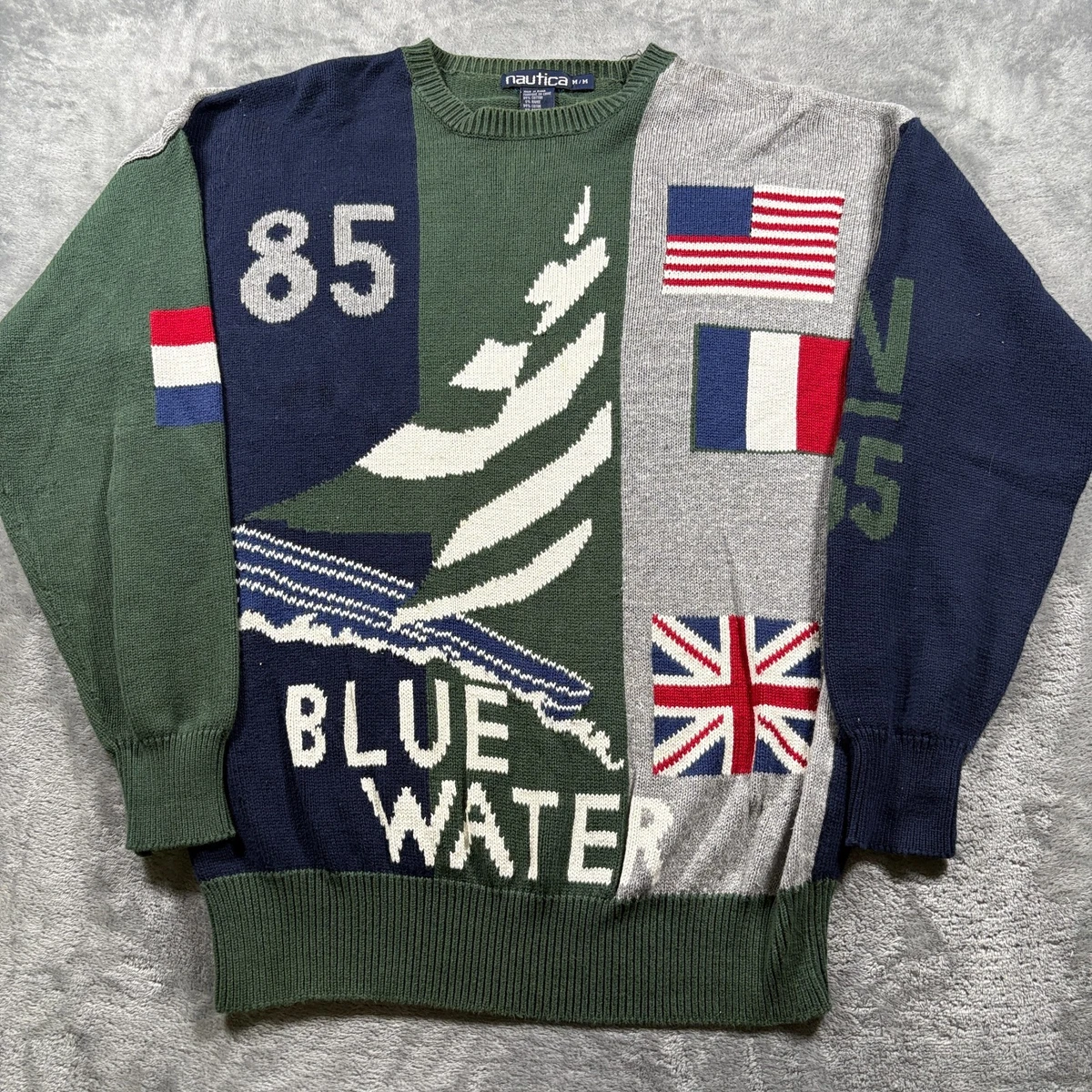 Nautica 100% Cotton 90s Crewneck Sweaters for Men for sale | eBay