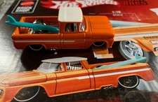 Hotwheels Custom 62 Chevy Pickup Exclusive Mattel Brickshop 164 Diecast Hotwheels Custom 62 Chevy Pickup Exclusive Mattel Brickshop 164 Diecast