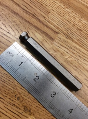 Apex AN-14 7/16'' HEX Drive to 7/16'' OR 11MM HEX/Allen Power Drive Bit USA