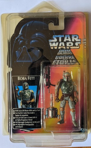 Star Wars POTF BOBA FETT NO CIRCLE LEFT HAND ULTRA RARE TRI-LOGO EXCELLENT 1996 - Picture 15 of 15