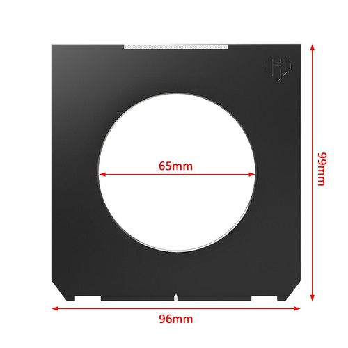 Linhof Wista Ebony Tachihara Chamonix Shen Hao Copal #3 Center Hole Lens Board - Picture 3 of 12