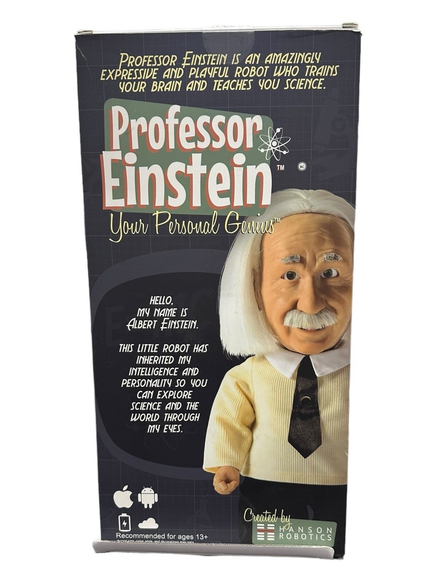JICTOR アインシュタイン Eyenstein ソフビ Professor Einstein Interactive Robot Tutor Your Personal Genius