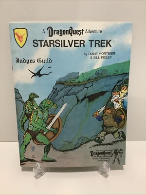 Starsilver Trek Judges Guild Dragon Quest Adventure 1982 Softcover RPG Book