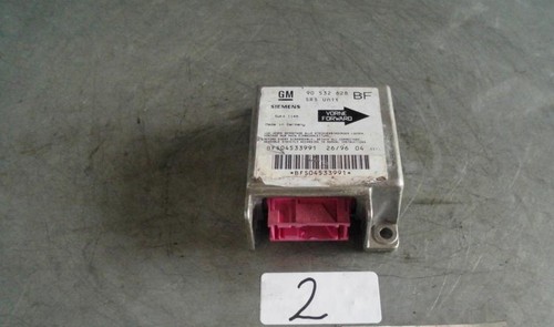 Opel Corsa B Airbagsteuergerät Steuergerät 90532628 BF