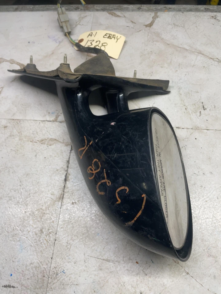 Espejo retrovisor eléctrico Dodge Stratus Cirrus 2000 pasajero vista lateral derecha negro OEM Foto 4 de 4