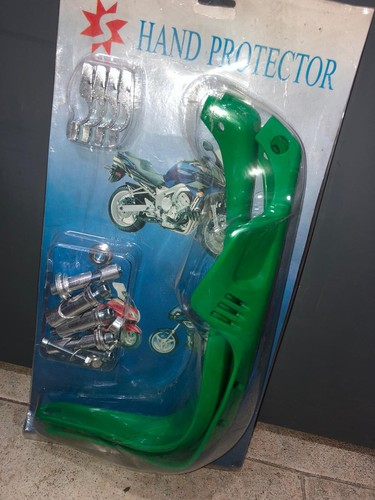OFFERTA COPPIA PARAMANI VERDE CROSS ENDURO PER KAWASAKI KDX 200 OFFERTA COPPIA PARAMANI VERDE CROSS ENDURO PER KAWASAKI KDX 200