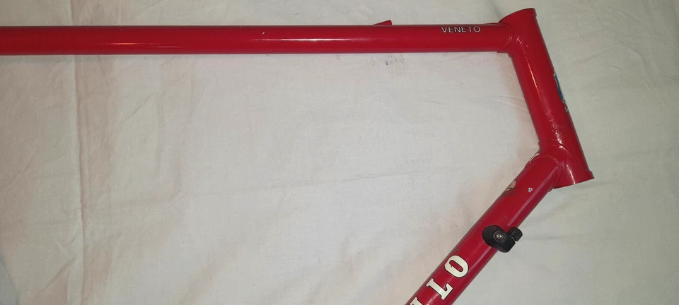 Pinarello Veneto Rennradrahmen,Rh 60cm, Stah,Vintage,mit Gabel, frühe 90er jahre - Bild 2 von 4