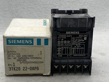 1x Siemens 3TK20 22-0AP6 Contactor 16 Amp 240v New In Box