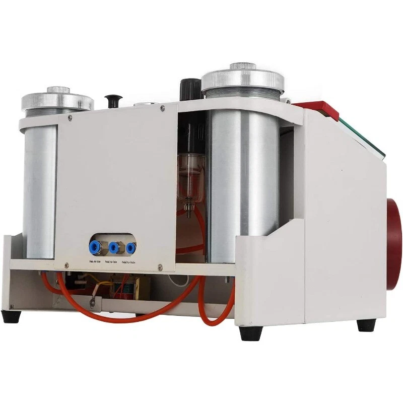 Machine de sablage fin à double stylo Sableuse de laboratoire dentaire - Photo 4/4