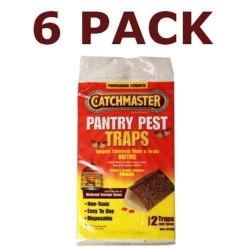 New Catchmaster 812sd Pantry Pest Moth Traps 6 Pack 12 Total