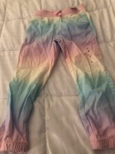 The Childrens Place Girls Size 3T Pants Pull On. Multi Color