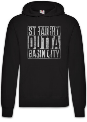 Straight Outta Basin City Hoodie Sweatshirt Sin Fun City John Hartigan Marv