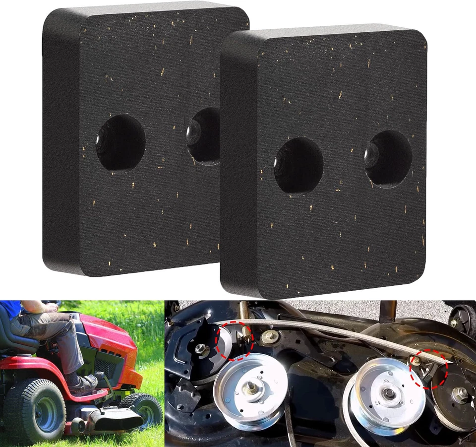 Pastilla de freno de cubierta 761-05007 para MTD Troy Bilt Cub Cadet XT1 LT42 LT46 XT2 Foto 2 de 4